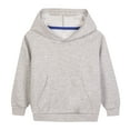 thumbnail image 1 of Atogsazn Children's Boys Hoodies Kids Long Sleeve Hooded Sweatshirts Pullover Fall Winter Clothes Outfit 02-Gray 4-5 Years, 1 of 5