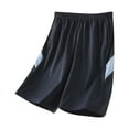 thumbnail image 1 of Atogsazn Children's Boys Jogger Shorts Kids Casuual Athletic Wide Leg Short Pant Clothes Summer with Pocket Blue 3-4 Years, 1 of 4