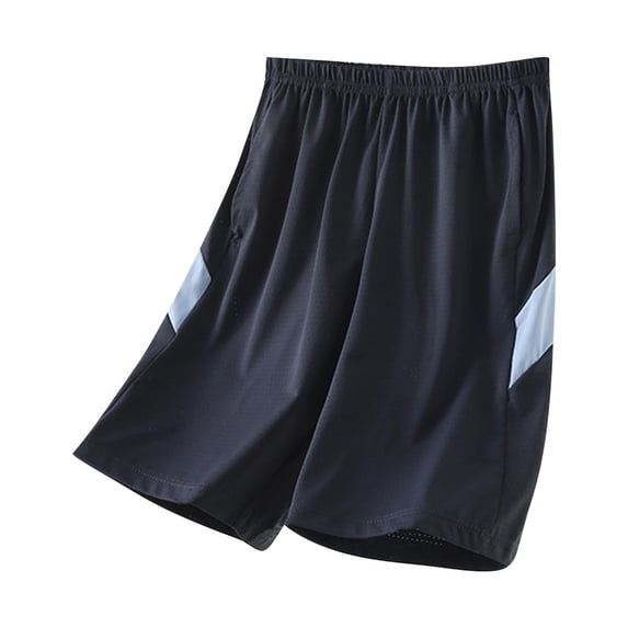 Atogsazn Children's Boys Jogger Shorts Kids Casuual Athletic Wide Leg Short Pant Clothes Summer with Pocket Blue 3-4 Years