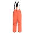 thumbnail image 1 of Atogsazn Children's Waterproof Ski Pants Kids Warm Insulated Snow Outdoor Cargo Pants Fashion Clothes Orange 10-11 Years, 1 of 7
