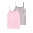 thumbnail image 1 of Atogsazn Girls 2-Pack Cotton Camisole Tank Tops Toddler Spaghetti Strap Vests Basic Undershirts Tops Summer Pink 12-13 Years Fashion, 1 of 5
