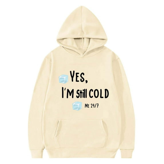 Atogsazn Hoodies for Girls Kids Fleece Oversized Pullover Long Sleeve Sweatshirt Fall Relaxed Fit Clothes Tops 02-Beige 7-8 Years Fashion