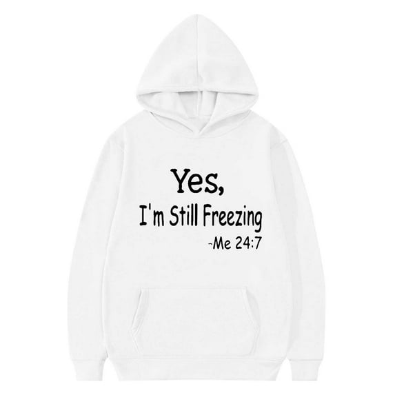 Atogsazn Hoodies for Girls Kids Fleece Oversized Pullover Long Sleeve Sweatshirt Fall Relaxed Fit Clothes Tops 03-White 5-6 Years Fashion
