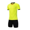 thumbnail image 1 of Atogsazn Kids Boy Jogger Track Suit Children Athletic Colorblock Tank Top Shorts Set Outfit Gym Clothes 01-Yellow 9-11 Years, 1 of 5