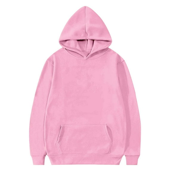 Atogsazn Kids Boys Oversized Hoodies Athletic Loose Hooded Sweatshirts Loose Outfit Long Sleeve Tops Fall Clothes Pink 12-13Years