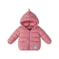 thumbnail image 1 of Atogsazn Kids Zip Up Hoodie Toddler Boys Casual Puffer Long Sleeve Jacket Winter Clothing Outerwear Tops 06-Red 2-3 Years Fashion, 1 of 6