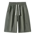thumbnail image 1 of Atogsazn Mens Jogger Shorts Casual Athletic Drawstring Quick-Dry Elastic Waist Short Pants with Pocket Gym Trouser Army Green XXXXL Fashion, 1 of 5