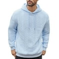 thumbnail image 1 of Atogsazn Mens Knitted Sweater Casual Loose Fit Pullover Sweaters Long Sleeve Fall Winter Tops Clothing 02-Light Blue XS Fashion, 1 of 9