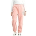 thumbnail image 1 of Atogsazn Spring Sweatpants for Girls Children's Jogger Elastic Waist Pants Casual Loose Clothes Pink 12-13 Years, 1 of 4
