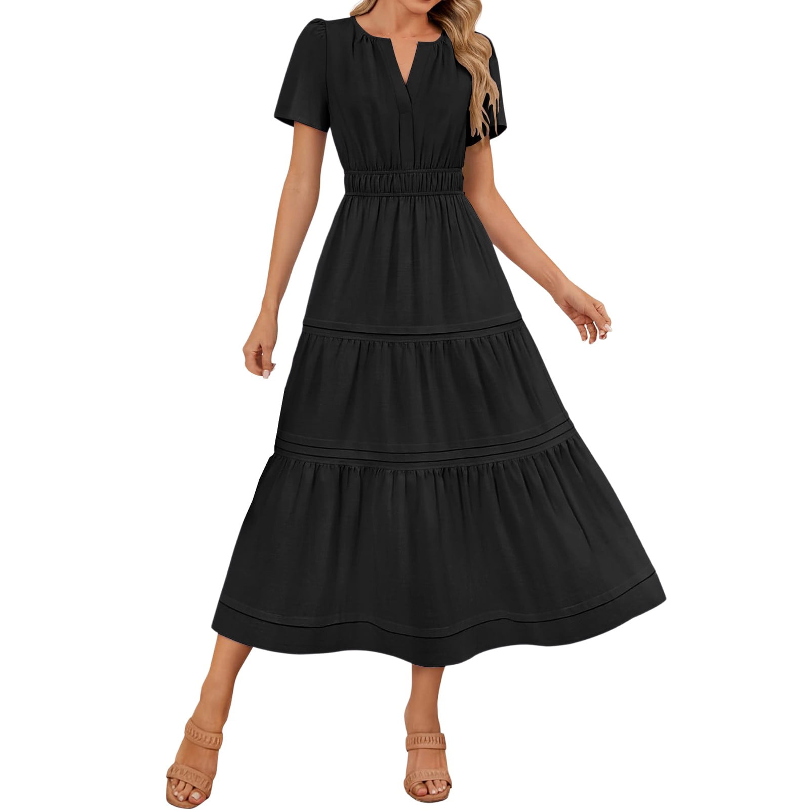 splendid linen dress Splendid Stella Linen Pintuck Dress Wicker / M