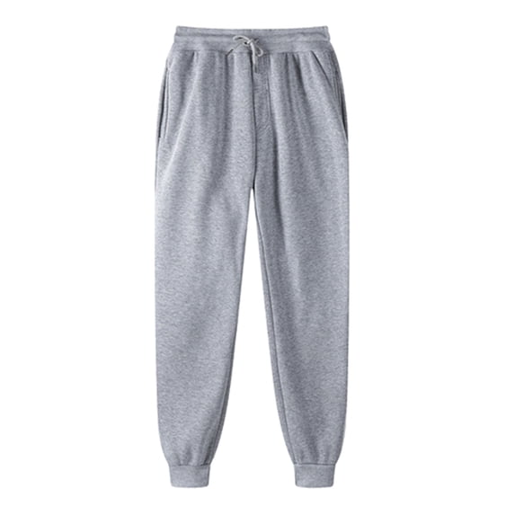 Atogsazn Sweatpants Ultra-Soft for Women Elastic High Waist Comfortable Pants Casual Joggers Athletic Solid Color Pants with Pockets Gray XL