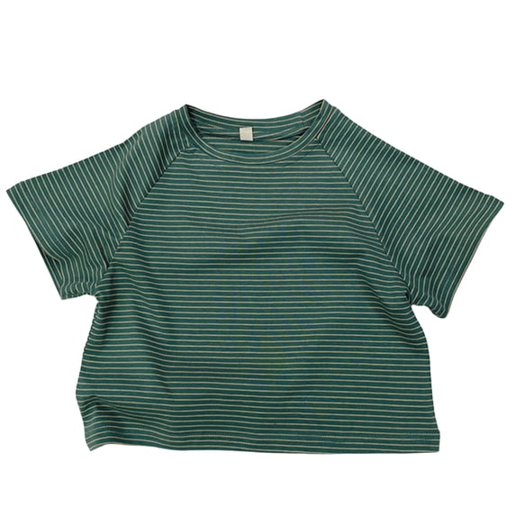 Atogsazn Toddler Baby Boys Summer Cotton T-shirt Kids Casual Short Sleeve Loose Fit Pullover Tshirt Top Tee Green 2-3 Years Fashion