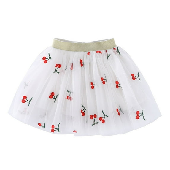 Atogsazn Toddler Girls Girls Tulle Skirt Clearance Toddler Girls Cute Party Dance Solid Color Embroidery Net Yarn Tulle Princess Dress Skirt 3-4 Years Green