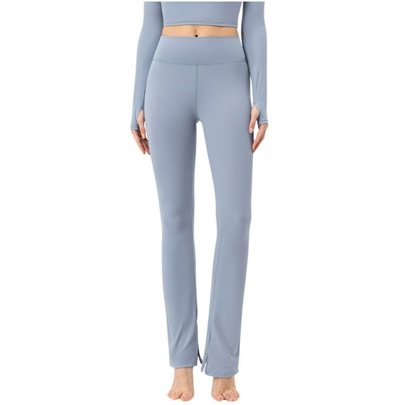 Atogsazn Women's High Waist Leggings Yoga Pants with Pockets Stretch Workout Gym Sports Clothes Fashion 04-Navy XL