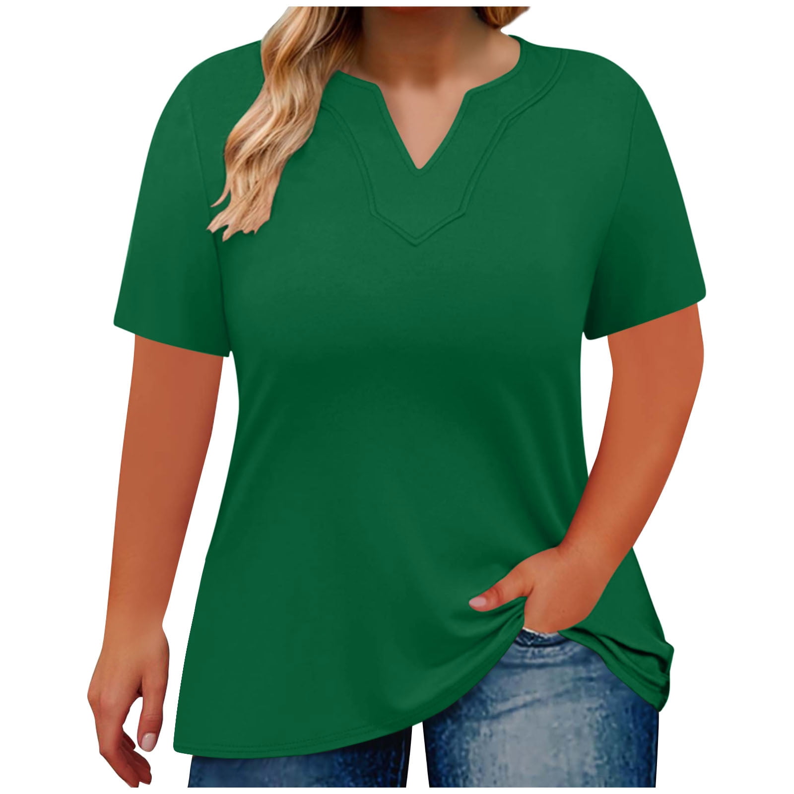 Agrination Women's Legend Of Zelda Printed T-Shirt - V-Neck Short Sleeve Cotton Tee - View #4
