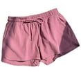 thumbnail image 1 of Atogsazn Women's Sweat Shorts with Pockets Jogger Drawstring Summer Workout Casual Lounge Shorts Fashion Pink XXXL, 1 of 5