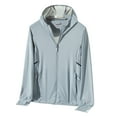 thumbnail image 1 of Atogsazn Women's Windbreaker Jacket Casual Zipper Long Sleeve Hoode Jackets Spring Summer Top for Women Gray XXXXL, 1 of 4