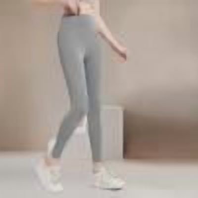 Atogsazn Womens Yoga Legging Pant Casual Stretchy Leggings Slim Fit Pants Biker Gym Clothes Trouser 02-Gray M Fashion