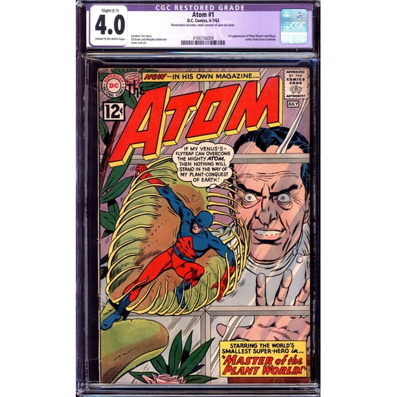 Atom #1 - CGC 4 Comic Book