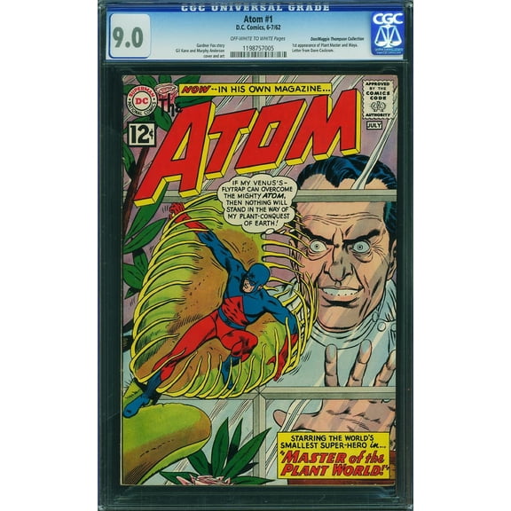 Atom #1 - CGC 9 Comic Book