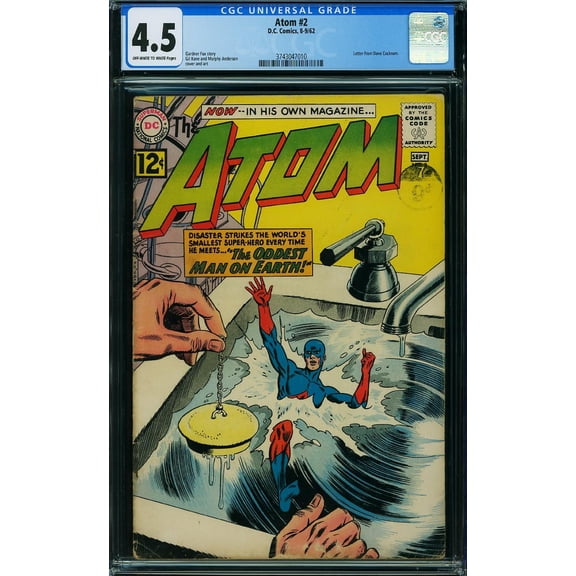 Atom #2 - CGC 4.5 Comic Book