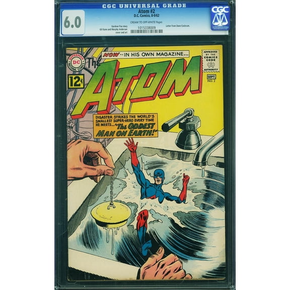 Atom #2 - CGC 6 Comic Book