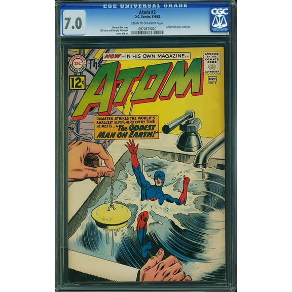 Atom #2 - CGC 7 Comic Book