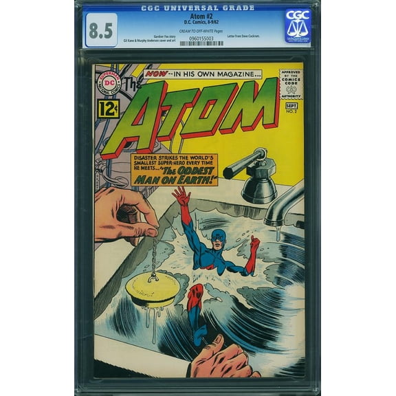 Atom #2 - CGC 8.5 Comic Book