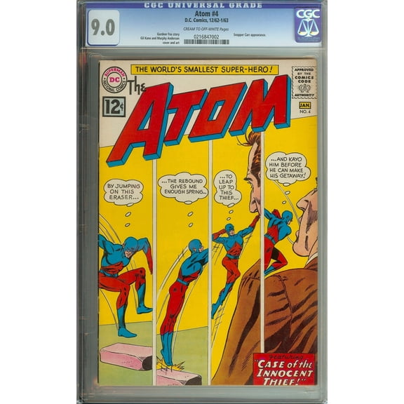 Atom #4 - CGC 9 Comic Book