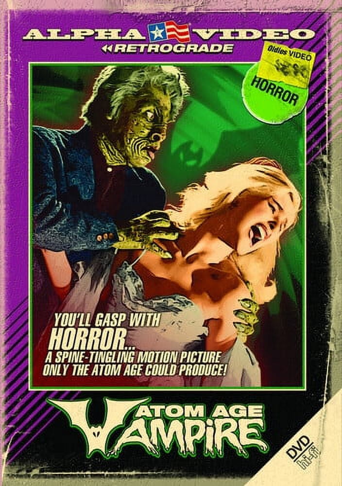Atom Age Vampire (DVD), Alpha Video, Horror -