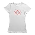 thumbnail image 1 of Atom Graphic Women White T-Shirt, Female XX-Large, 1 of 2