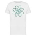 thumbnail image 1 of Atom Minimal Art T-Shirt Men -Image by Shutterstock, Male Large, 1 of 2