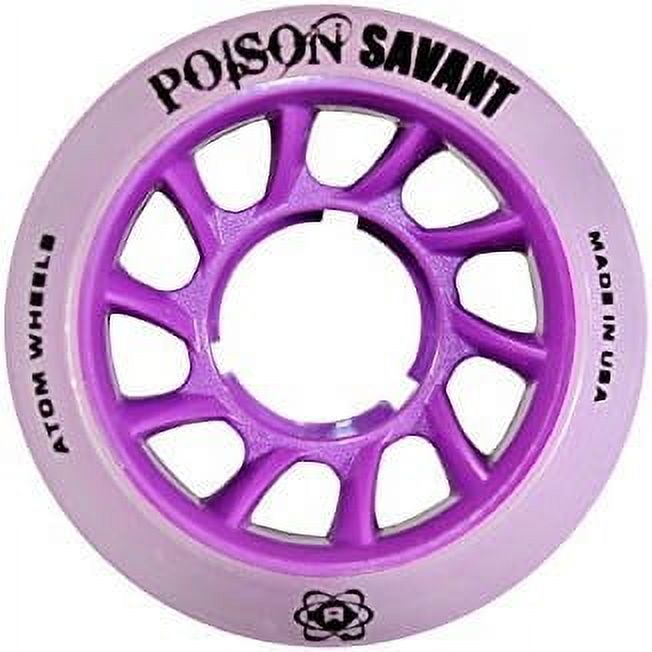 Atom Poison Savant Wheels with Bionic Bearings 8mm Full Set of 8 ...