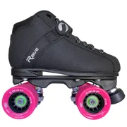 Atom Quad Indoor Roller Skates - Rave Nylon Mens Indoor Package