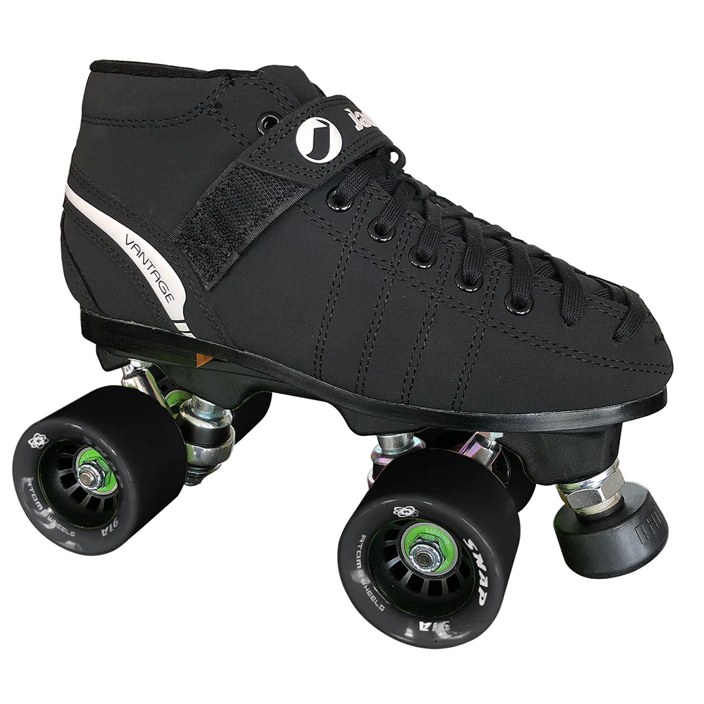 Atom Skates Jackson Finesse Quad Roller Skate Bundle With Viper Plate & Wheels