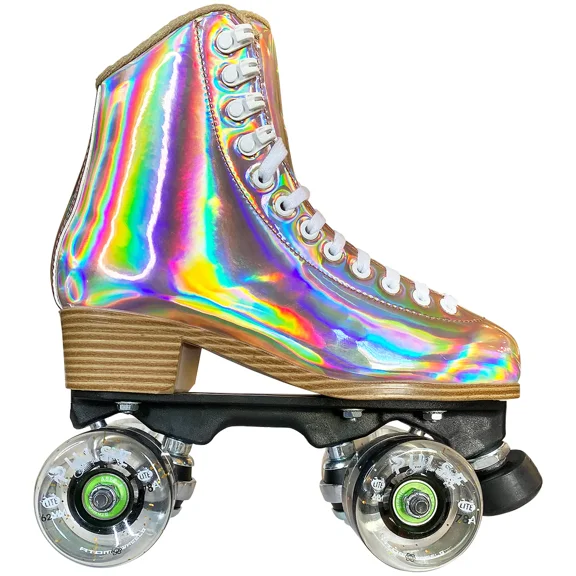 Atom Quad Outdoor Roller Skates - Evo Nylon Women's Outdoor Package (Honey Gold)