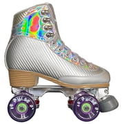 Atom Quad Outdoor Roller Skates - Vibe Alloy Womens Outdoor Package Silver