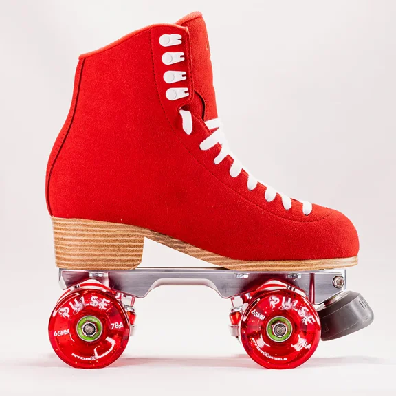 Atom Quad Outdoor Roller Skates - Vista Alloy Women's Outdoor Package (Wheels: Atom Pulse Glitter 78A)