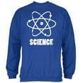thumbnail image 1 of Atom Science Distressed Royal Adult Sweatshirt - X-Large, 1 of 1