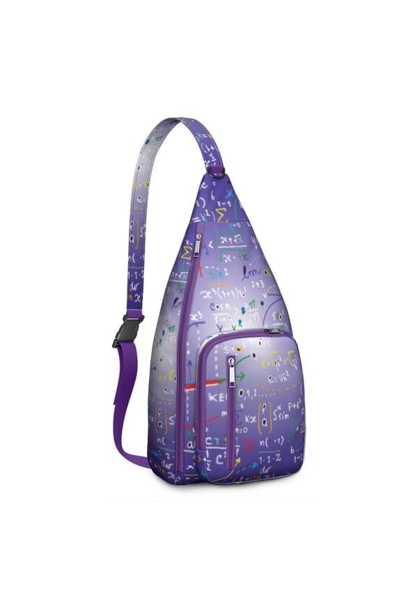 Atom Sling Backpack - Quantum Physics Inspired Scientific Design, Multi-Functional Pack for Hiking & Shopping