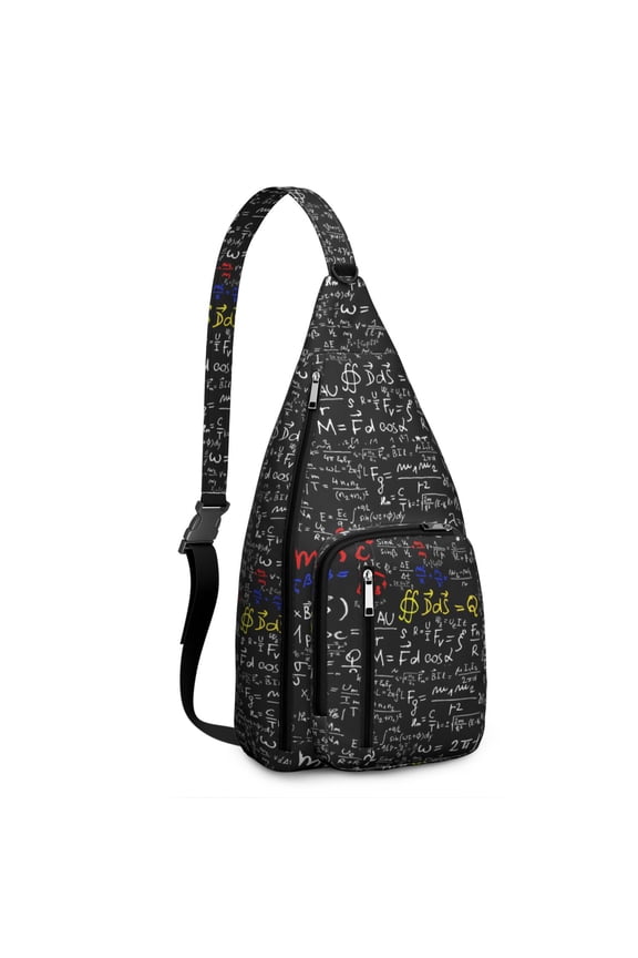 Atom Sling Backpack - Quantum Physics Inspired Scientific Design, Multi-Functional Pack for Hiking & Shopping
