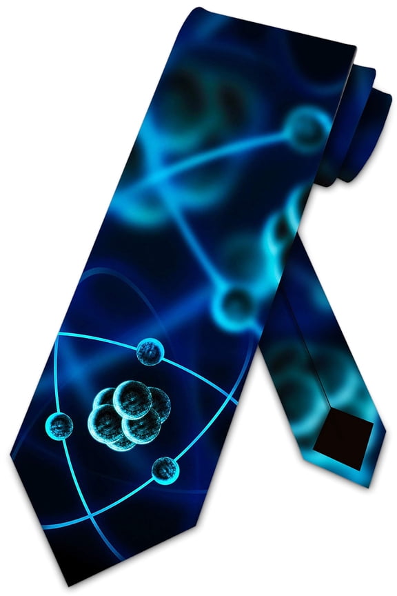 Atom Ties Science Necktie Chemistry Tie by Three Rooker