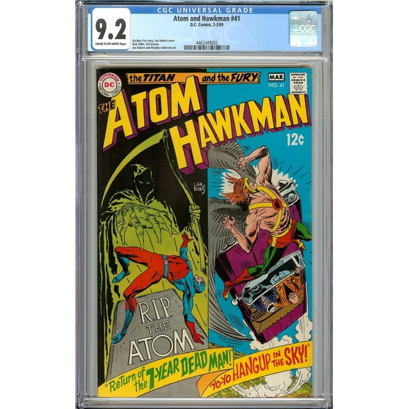 Atom and Hawkman #41 - CGC 9.2 Comic Book