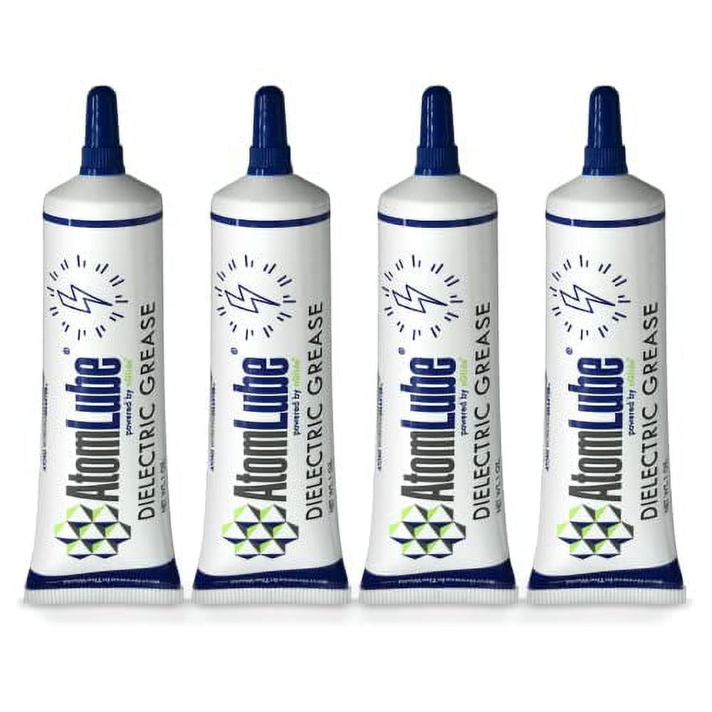 AtomLube Dielectric Grease, 4Pack 1oz Tube Waterproof Dielectric
