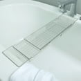 thumbnail image 1 of Atomi Expandable Clear Acrylic Caddy Bathtub Tray, 1 of 9