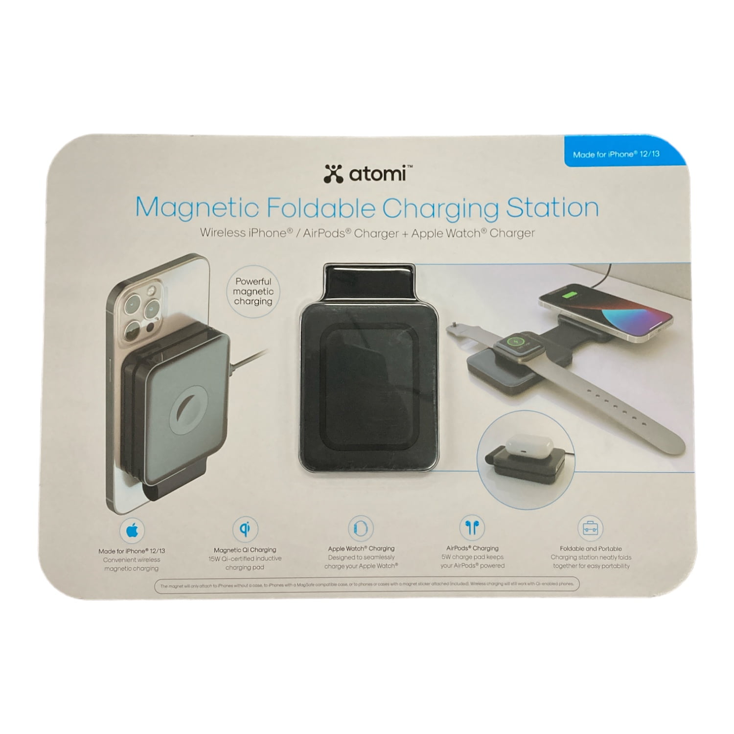 Atomi qi wireless stand for apple watch sales