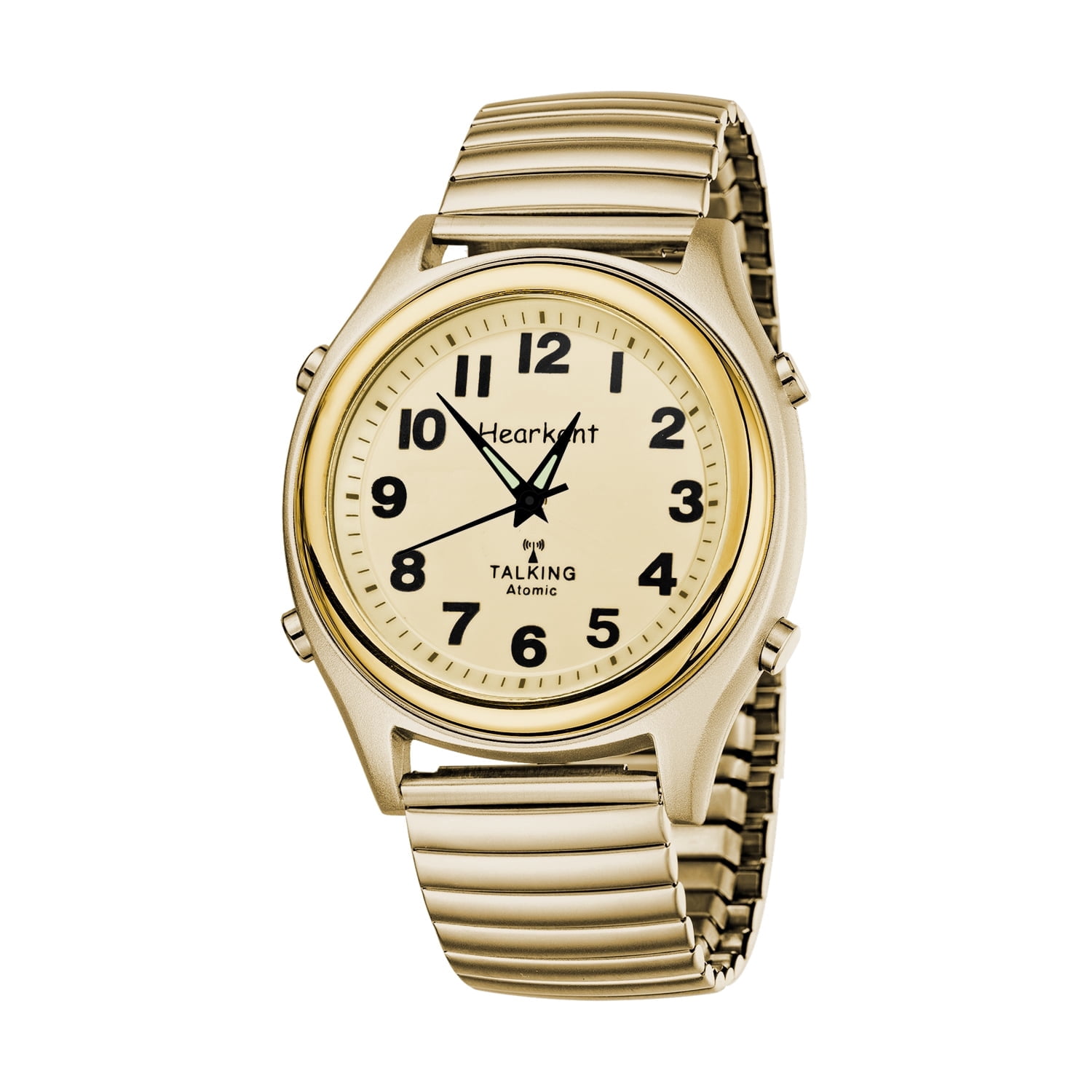 Atomic Talking Watch for Blind Women, Easy Read with Elastic  display picture 2