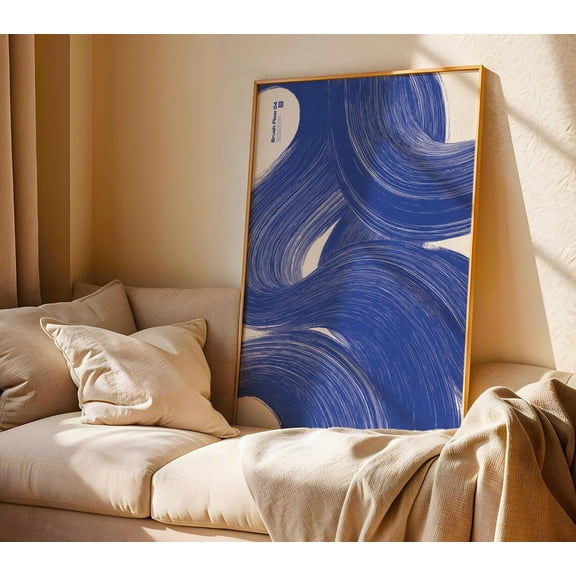 Atomic Cat Print, Mid,Century Modern Black Cat Wall Art Home Decor #5244, 12x18 UNFRAMED