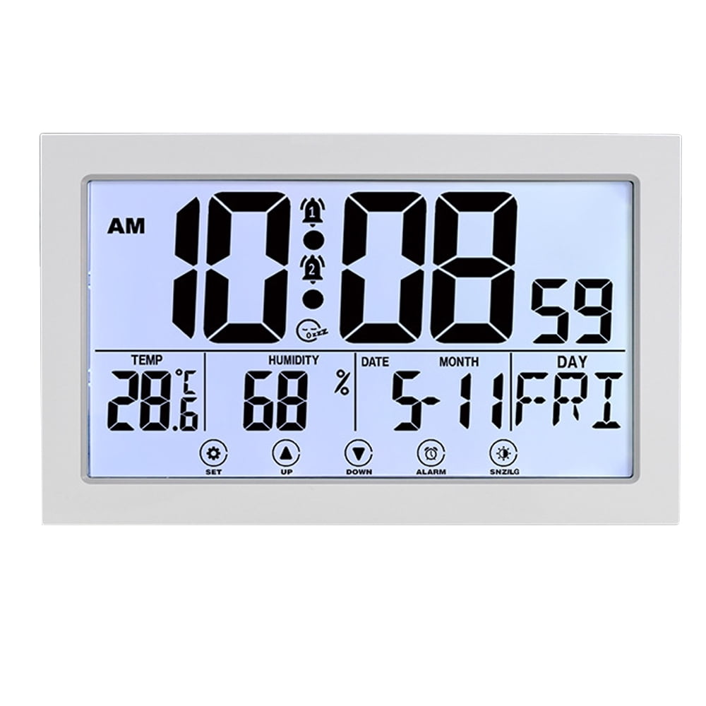 Digital alarm clock with timer and stopwatch 60.2014