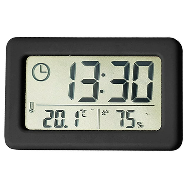Atomic Clock with Outdoor and Indoor Temperature SelfSetting Alarm